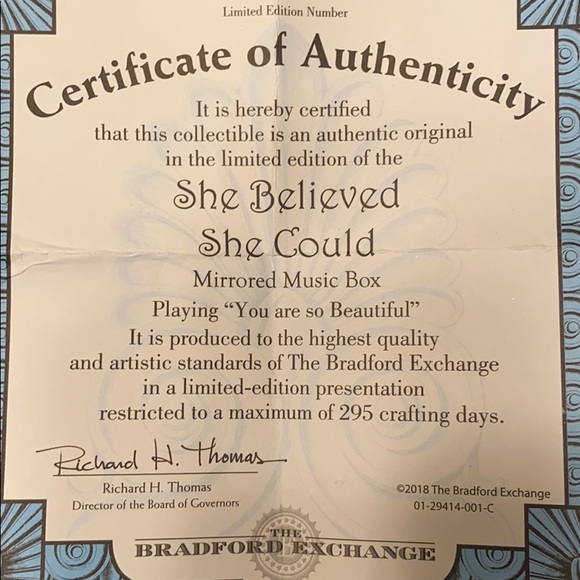 The Bradford exchange music box - Picture 4 of 5